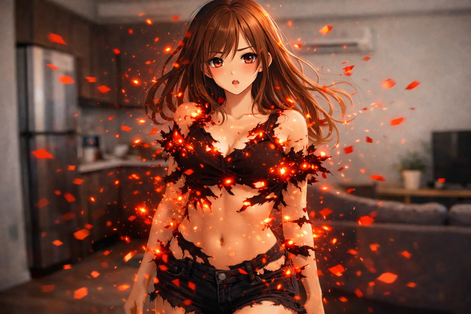 Оживить фото девушек аниме раздеватор