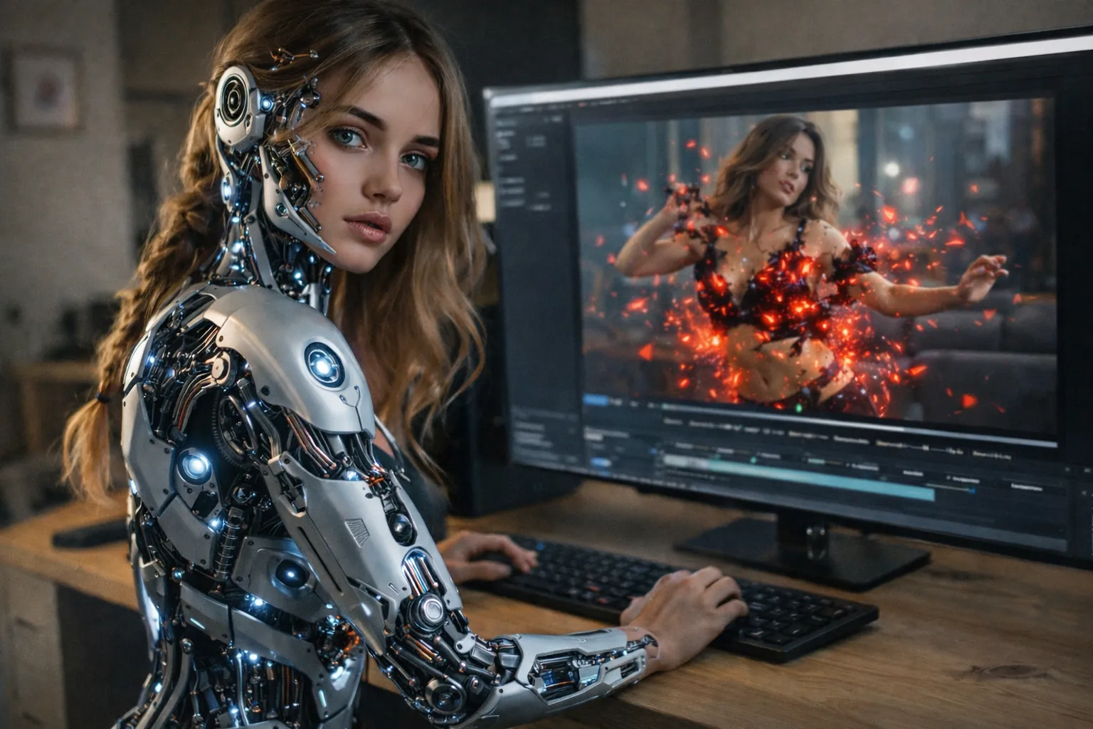 Раздеватор по фото делает видео AI